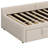 L-Shaped Upholstered Daybed With Pop Up Trundle-1276224474