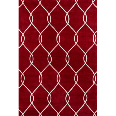 Bassett Hand Tufted Geometric Indoor Rug