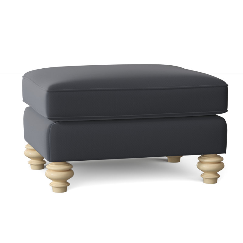 Repose-pieds Aleina, Chenille performance marine Craftwood 23, Manhattan