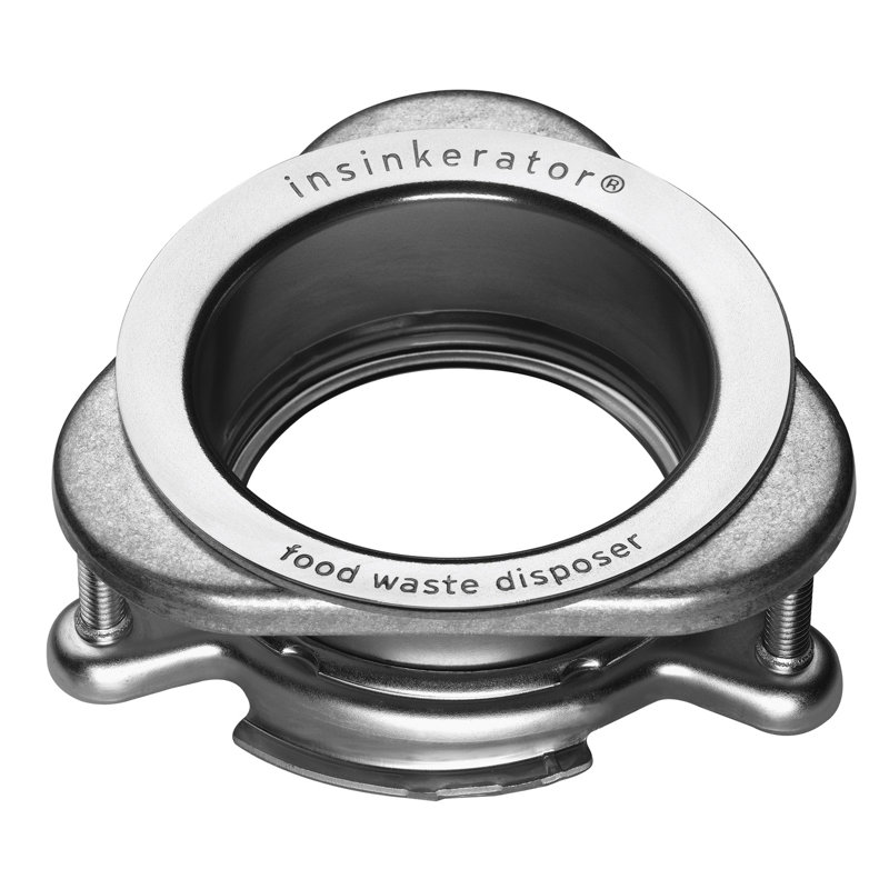 Polished Stainless Steel Quick Lock Sink Flange