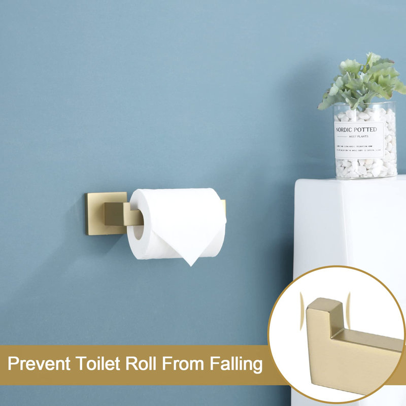 2 - Piece Bathroom Hardware Set, Gold