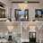 5-Tiered Dimmable Feather Crystal Chandelier