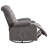 Kneading Massage Rocker Recliner Chair With 4-Point 3D Kneading Massage, Heat, Rocking, And USB Charging Port, Recliner-1299436023