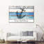 «Blue Anchor Quote», reproduction sur toile-426552940