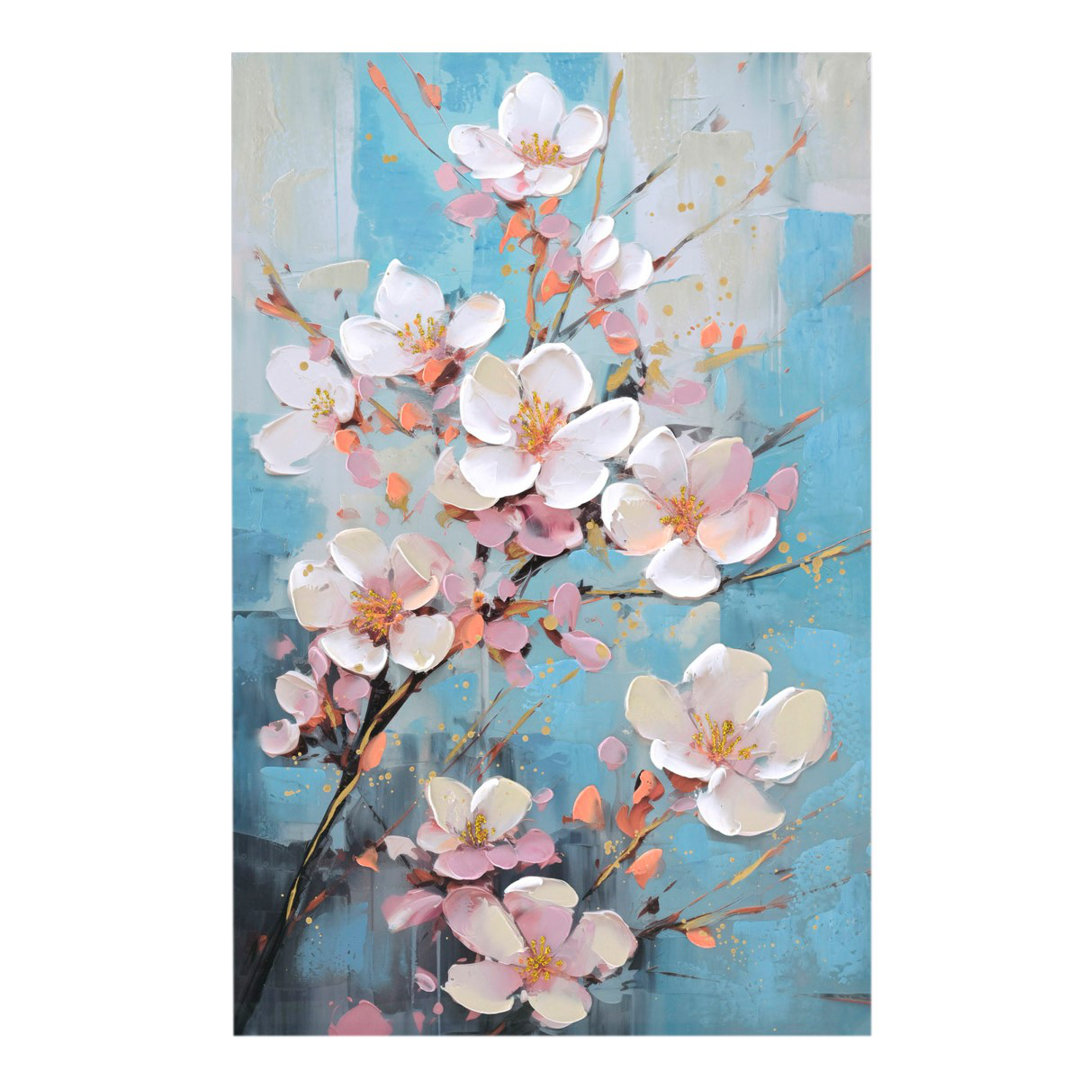 ORIGEN Decor Home Flower Painting For Home Decoration - Floral Art On High Quality Canvas - No Frame Print on Canvas