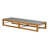 Dark Grey Mesh/Teak Frame