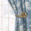 Retenue de rideaux Rustic Bird on Branch - Embrasses décoratives en métal (ensemble de 2)-458033445