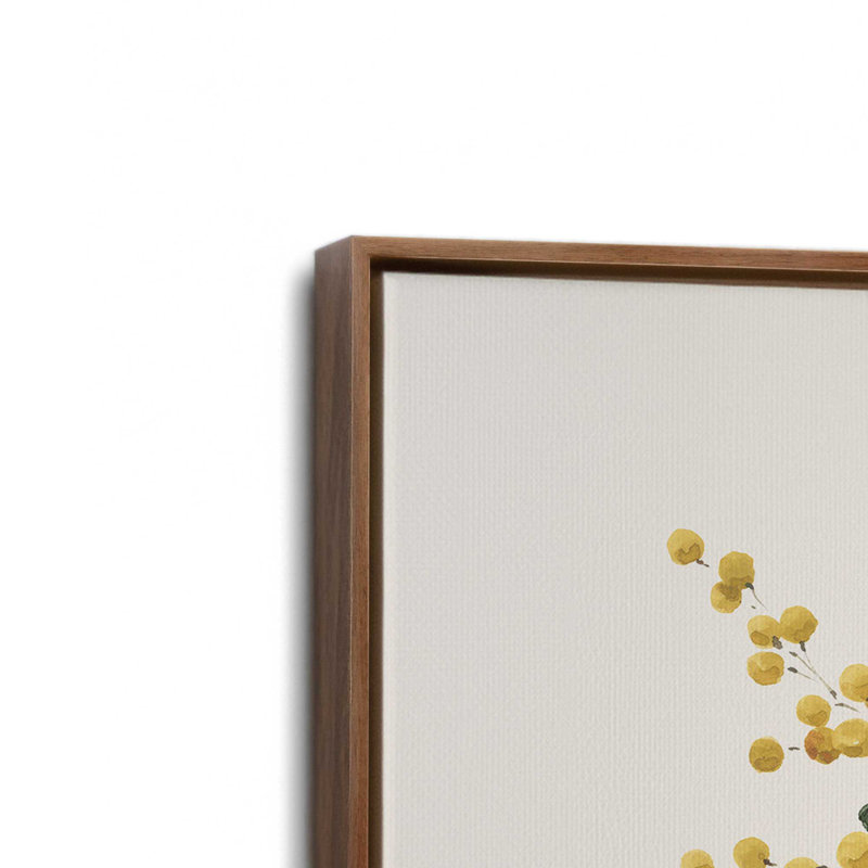 Impression sur toile Summe, Brun, Impression encadrée sans passe-partout, H 31,5 po x l 31,5 po