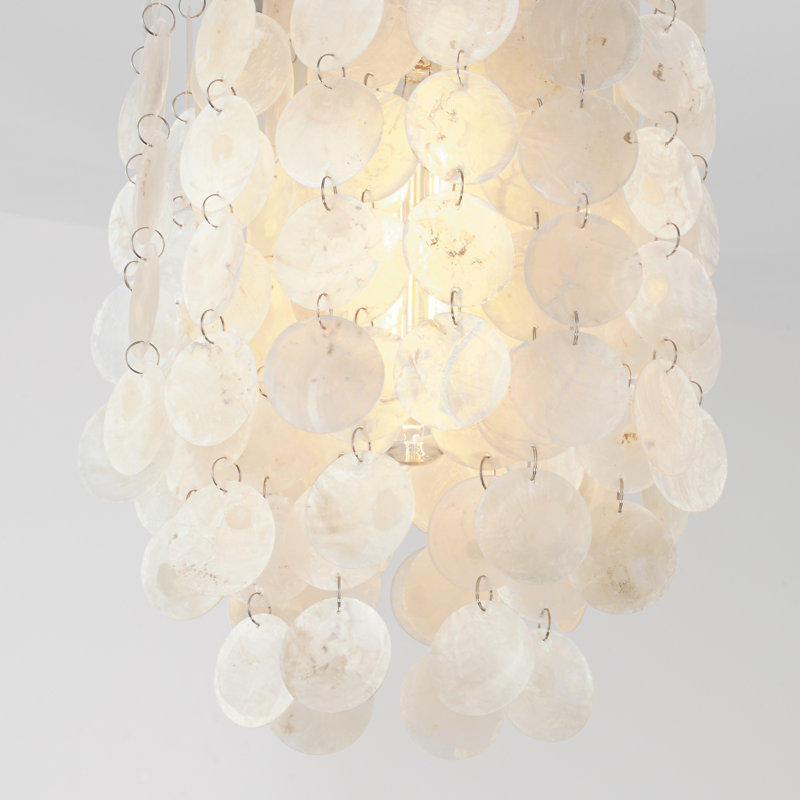 Stratton 1 - Light Polished Nickel Single Pendant