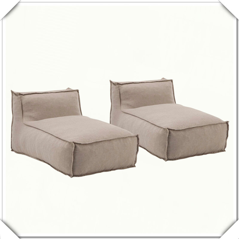 Fauteuil à billes Ramona, beige, ensemble de 2, Beige