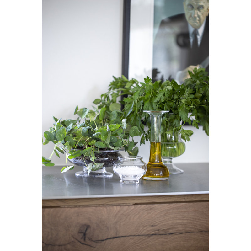 Old English Handmade Glass Table Vase