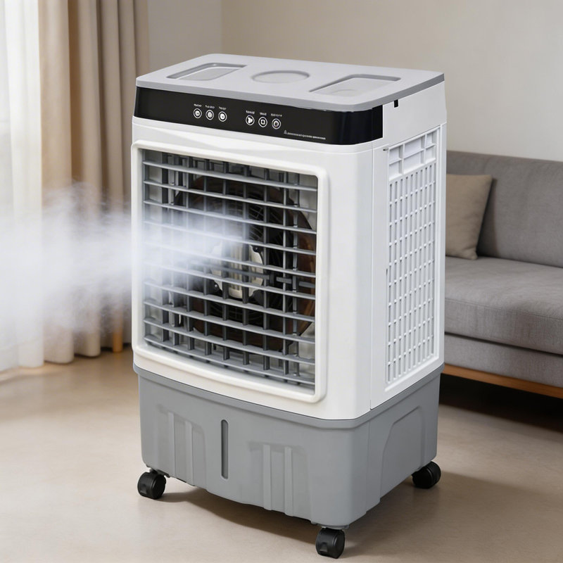 Refroidisseur d'air à évaporation avec télécommande