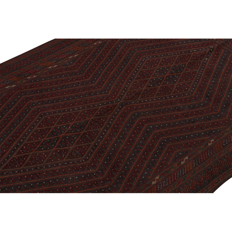 One-of-a-Kind Rectangle 6’10x9’2” Wool Area Rug