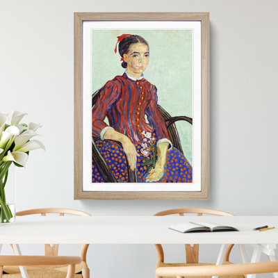 La Mousme by Vincent Van Gogh - Picture Frame Painting