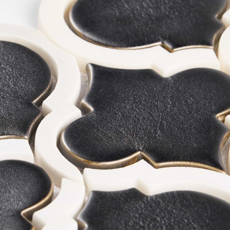 Nabi Arabesque Marble And Tile, Gunmetal Gray