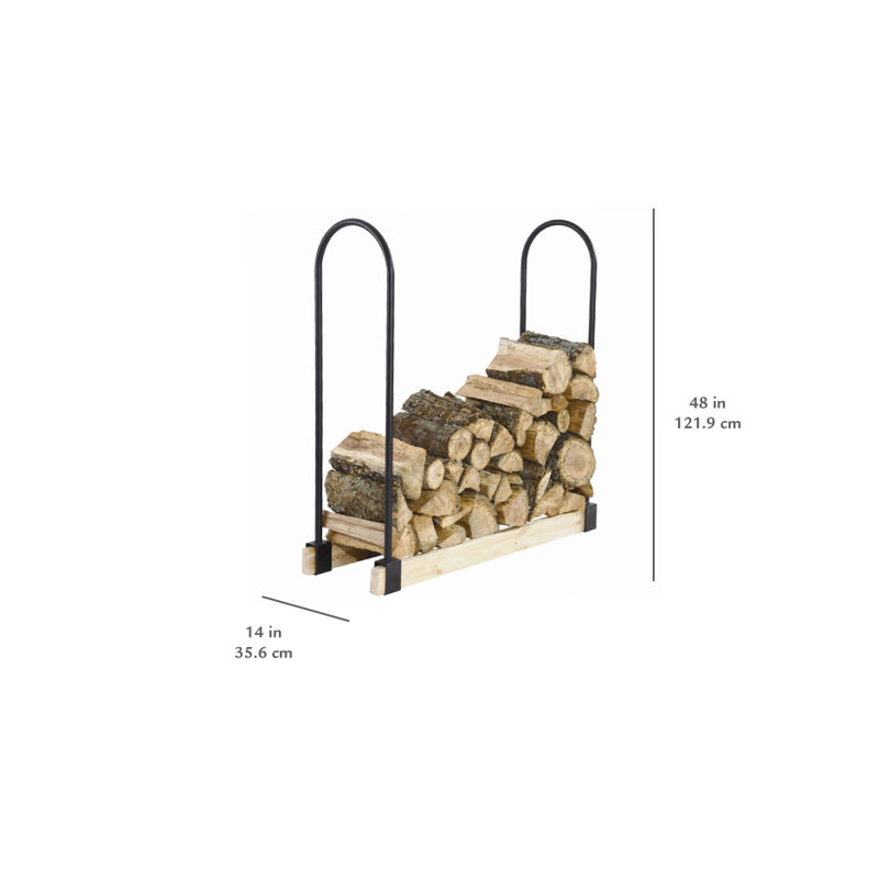 Dycus 14'' W Metal Log Rack