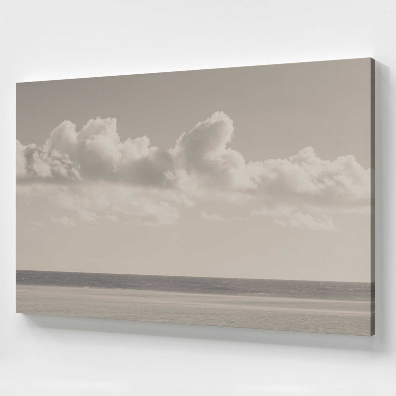 Calm Ocean Skies, grande impression sur toile, H 36 po x l 54 po