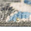 Tapis gris en laine noué à la main Southwestern-1678551195
