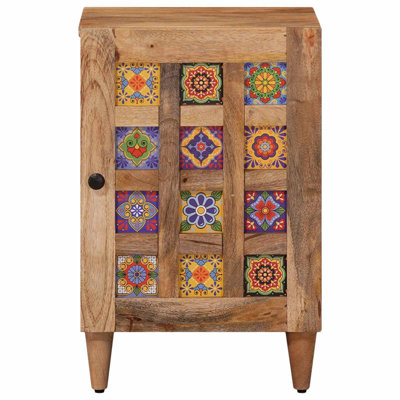 Solid Wood Freestanding Bathroom Cabinet
