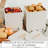 Beautiful Potato And Onion Storage Container Set,Cream-40078057