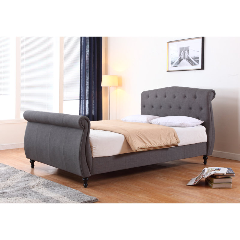 Merle Upholstered Bed, Kingsize (5')