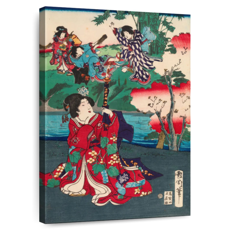 Leisha The Tale Of Genji, 12" H x 8" W