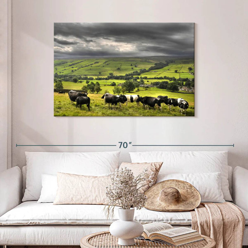 Brampt Simple Cow Herd, 30" H x 45" W