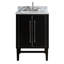 Ewen 24" Single Bathroom Vanity with Carrara Marble Top-752712187-752712186-752712191
