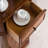 Nut-brown Solid Wood+Glass Display Cases