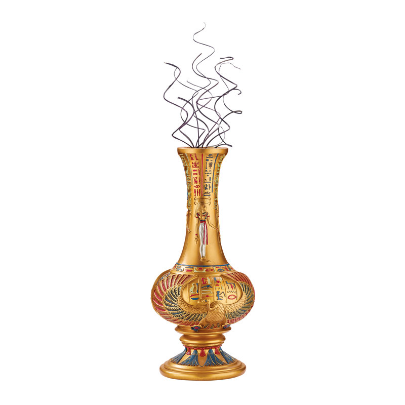 Vase sculpturale dieu vautour Nekhebet