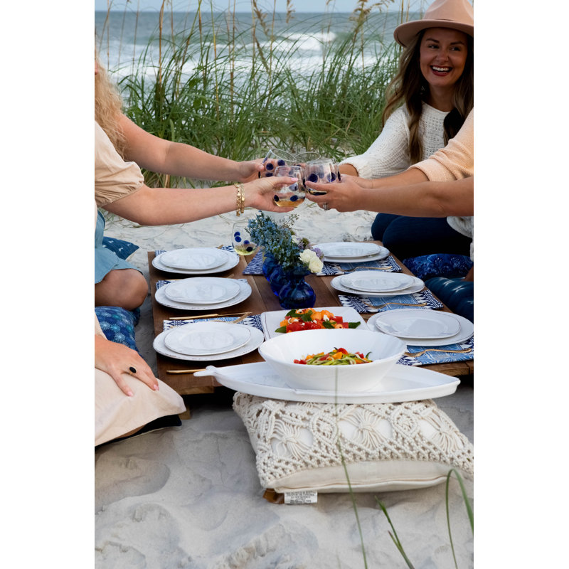 Lastra Melamine Serving Bowl