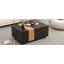 Table basse avec 2 tiroirs de rangement, table basse pratique pour le salon-1979015035