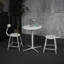 Chaise d'appoint empilable pour patio