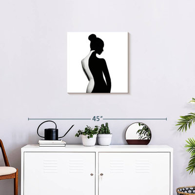 Silhouette créative de femme