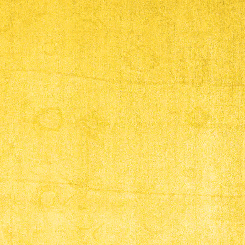 Tapis jaune, Carré 8 pi