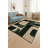 Premium Machine Woven Area Rug, 3.3 x 4.6 Feet, 60% Cotton & 40% Polyester | Non-Slip Cotton Underside, 0.3 in Total Thickness | Easy to Clean, Durable Digital Print Design for Living Room & Bedroom Decor-342422906