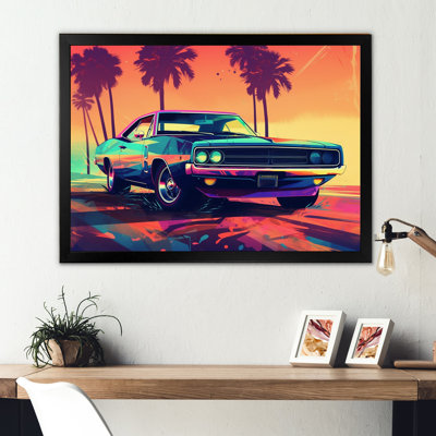 Runa " Green And Orange Exquisite Muscle Cars "