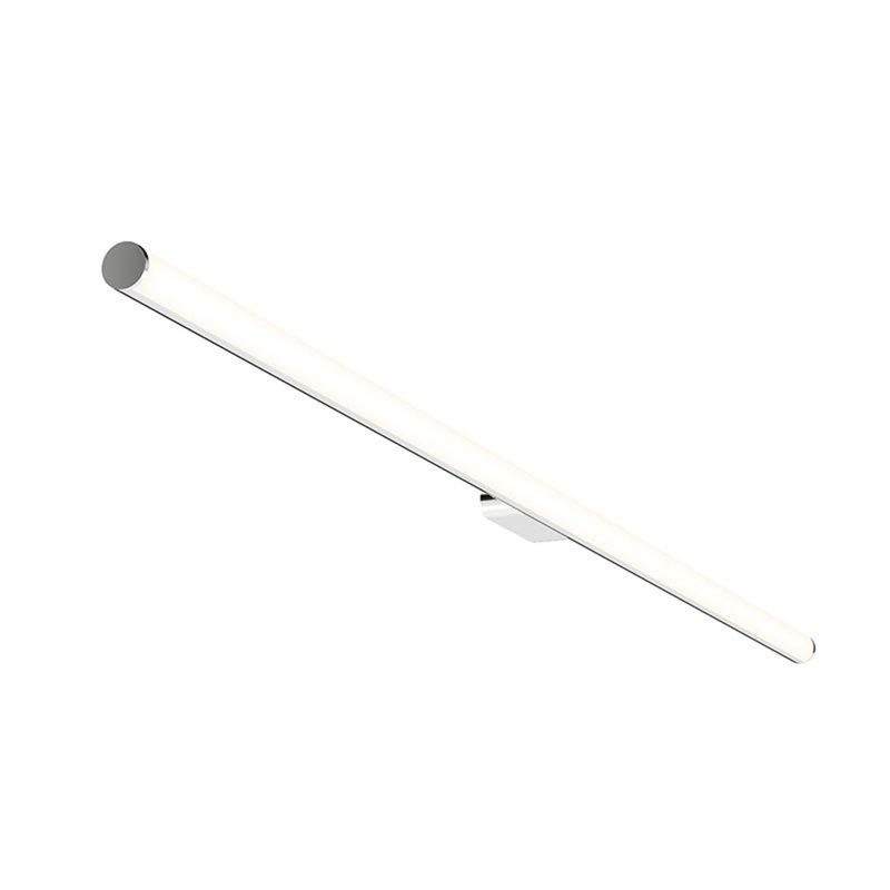 Fino 40" Satin Chrome Dimmable LED Outdoor Bath Bar