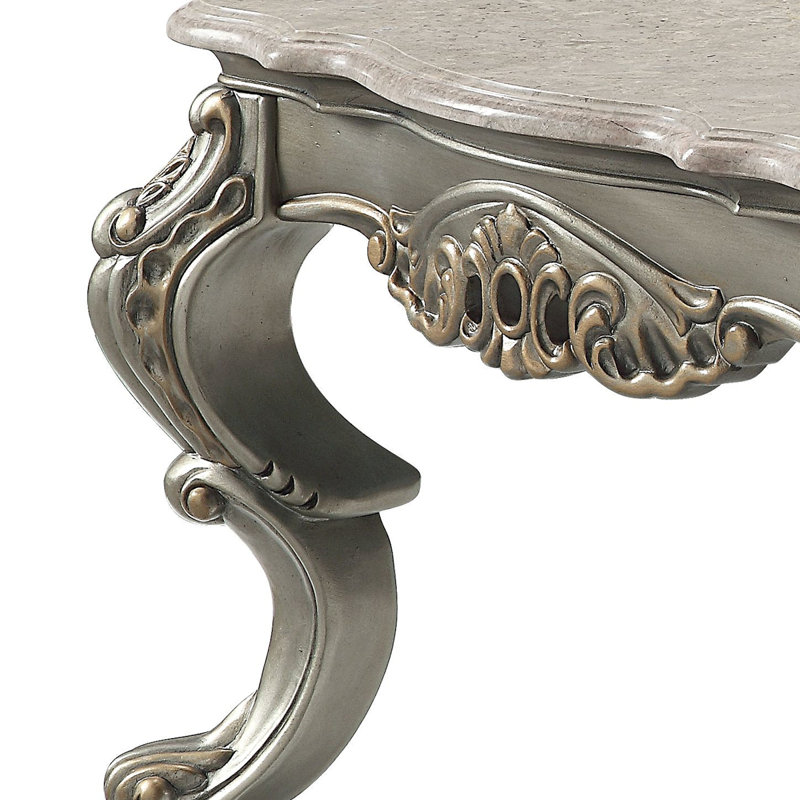 Table basse avec plateau en marbre Miliani