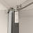Frameless Neo-Angle Pivot Shower Door, 34.75 in. x 72 in., 1/4" Tempered Glass-111737628
