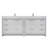 Marche 83.4 " W Free Standing Wall Mounted Single Double Vanity Bathroom Vanity With Acrylic Top-486424862-485767067