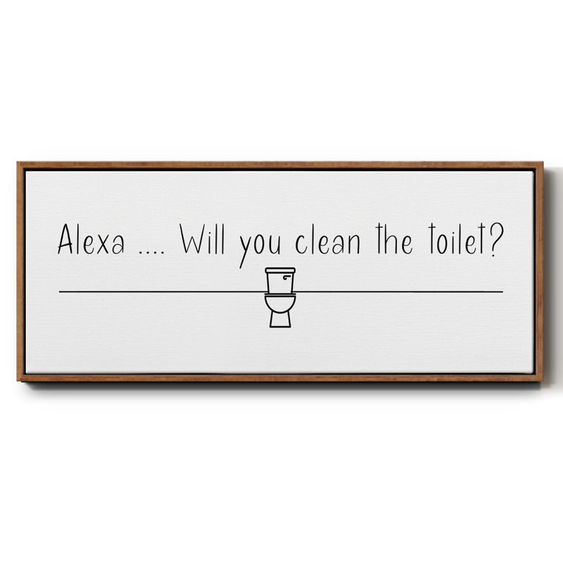 Alexa ... - Toile encadrée, H 12 po x l 30 po