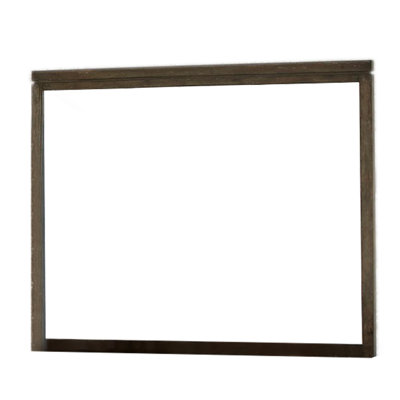 Alfonzo Solid And Engineered Wood Flat Wall Mirror
