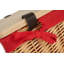 Wicker Lined Gift or Storage Hamper Basket with Lid-282393381-282393388