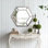 Miroir mural 20 po x 18 po Hexagon Contemporary