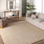 Jaipur Living Pranhita APS01 Handknotted Medallion Tan and Cream Area Rug (9'x12')-413627663