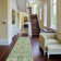 Insect and Plant Vertical Striped Textured Washable Area Rug - Nature-Inspired Carpet for Living Room, Bedroom, or Office