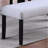 Contemporary 1Pc Soft Fabric Upholstered Charcoal Dining Bench, Bent Wood Legs, 16" Width Bench For Room Transitional Rubber 19" High Fashion