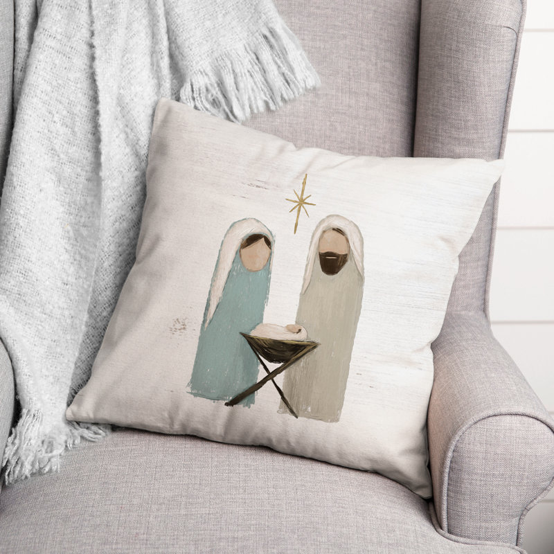 No Decorative Addition Throw Pillow, 18" x 18"