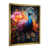 Gold Single Picture Frameed Canvas